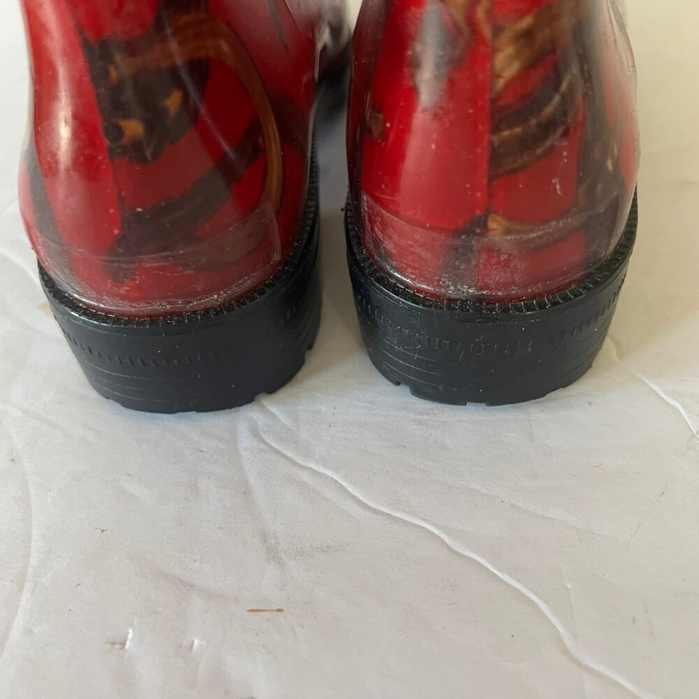 LAUREN BY RALPH LAUREN ROSSALYN EQUASTRIAN RAIN BOOTS SZ 7 US - Picture 5 of 8